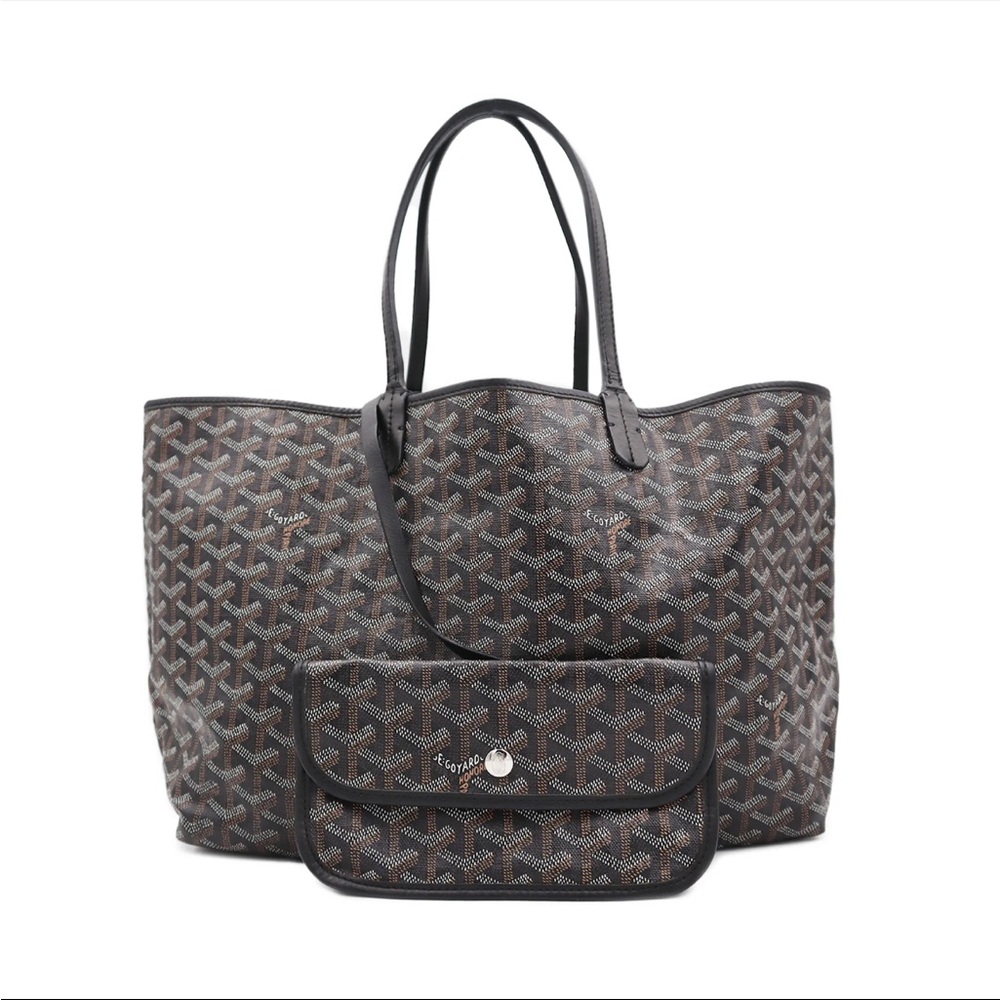 Pre-loved Maison Goyard Canvas Saint Louis Goyardine PM Tote Bag